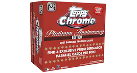 2021 Topps Chrome Platinum Anniversary Baseball Mega Box