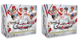 2021 Topps Chrome Update Baseball Mega Box 2x Lot