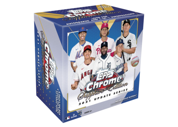 2021 Topps Chrome Update Sapphire Edition Baseball Box - 2021 - US