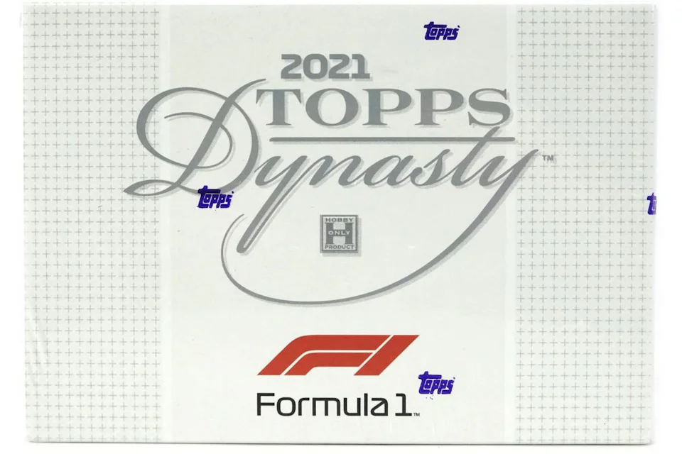 2021 Topps Dynasty Formula 1 Racing Hobby Box