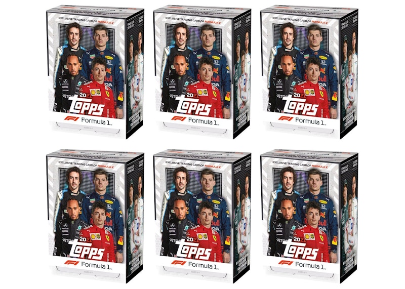 2021 Topps Formula 1 Racing Blaster Box 6x Lot