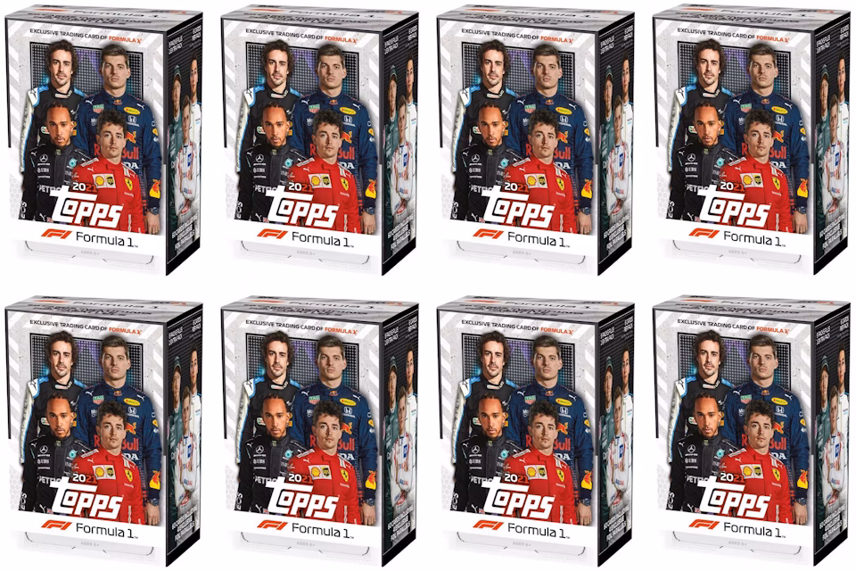 2021 Topps Formula 1 Racing Blaster Box 8x Lot