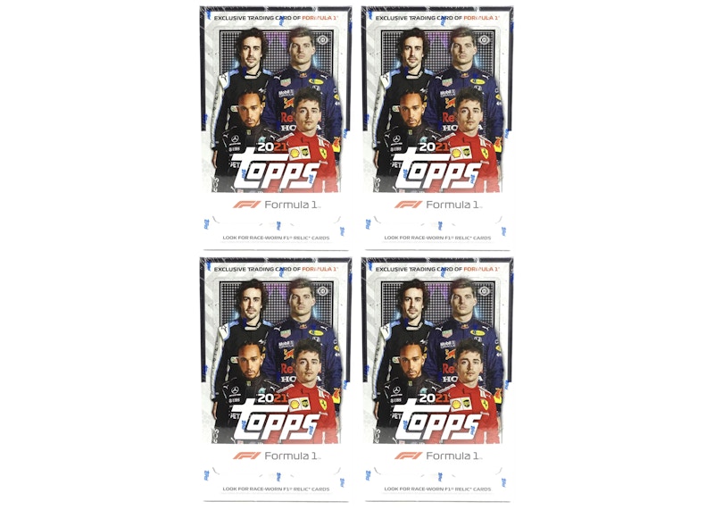 2021 Topps Formula 1 Racing Hobby Box 4x Lot - 2021 - JP