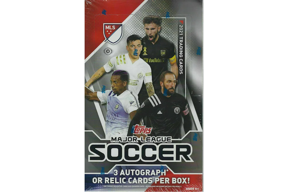 2021 Topps MLS Soccer Hobby Box