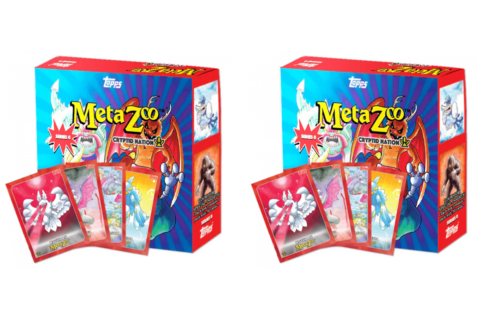 2021 Topps MetaZoo TCG Cryptid Nation Series 0 (30-Card Pack) 2x Lot