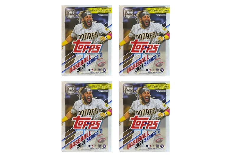2021 Topps Serie 2 Baseball Blaster Box 4x Lote