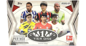 2020-21 Topps Tier One Bundesliga Soccer Hobby Box