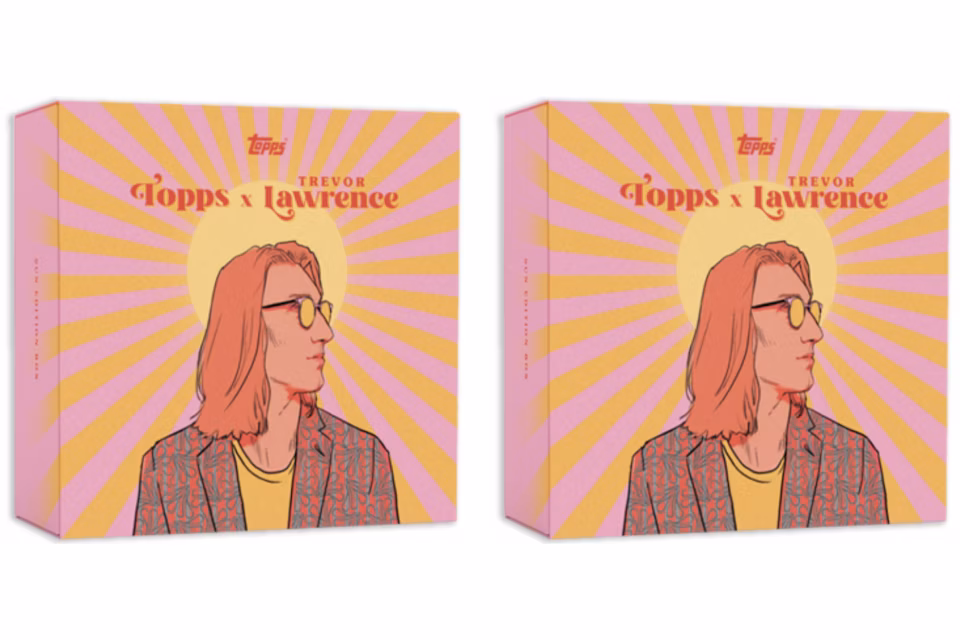 2021 Topps Trevor Lawrence Football Online Exclusive Box Sun 2x Lot