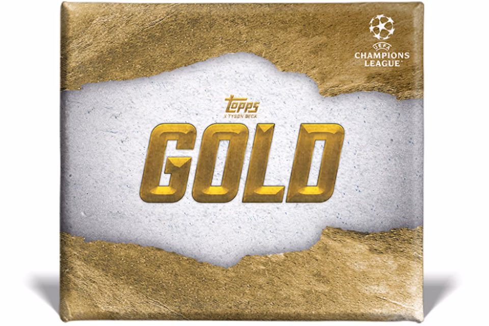 2021 Topps UEFA Champions League Gold Soccer Hobby Box