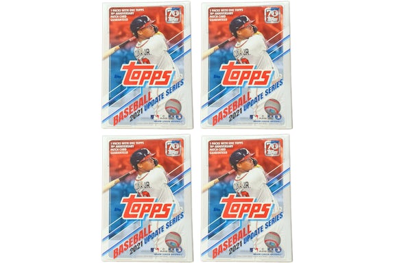 2021 Topps Update Series Baseball Blaster Box 4x Lote