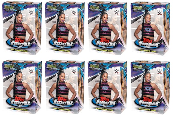 2021 Topps WWE Finest Wrestling Blaster Box 8x Lot