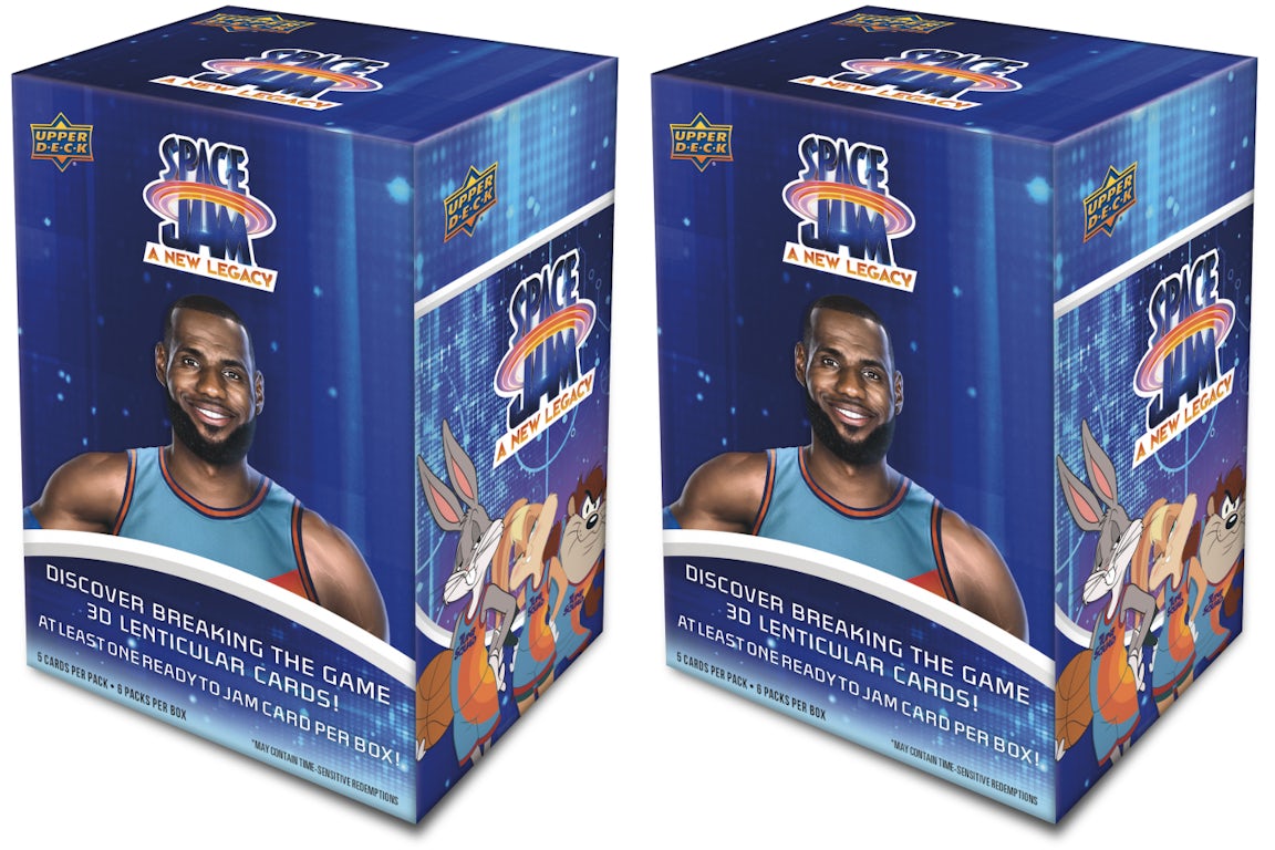 2021 Upper Deck Space Jam 2: A New Legacy Basketball Blaster Box 2x Lot