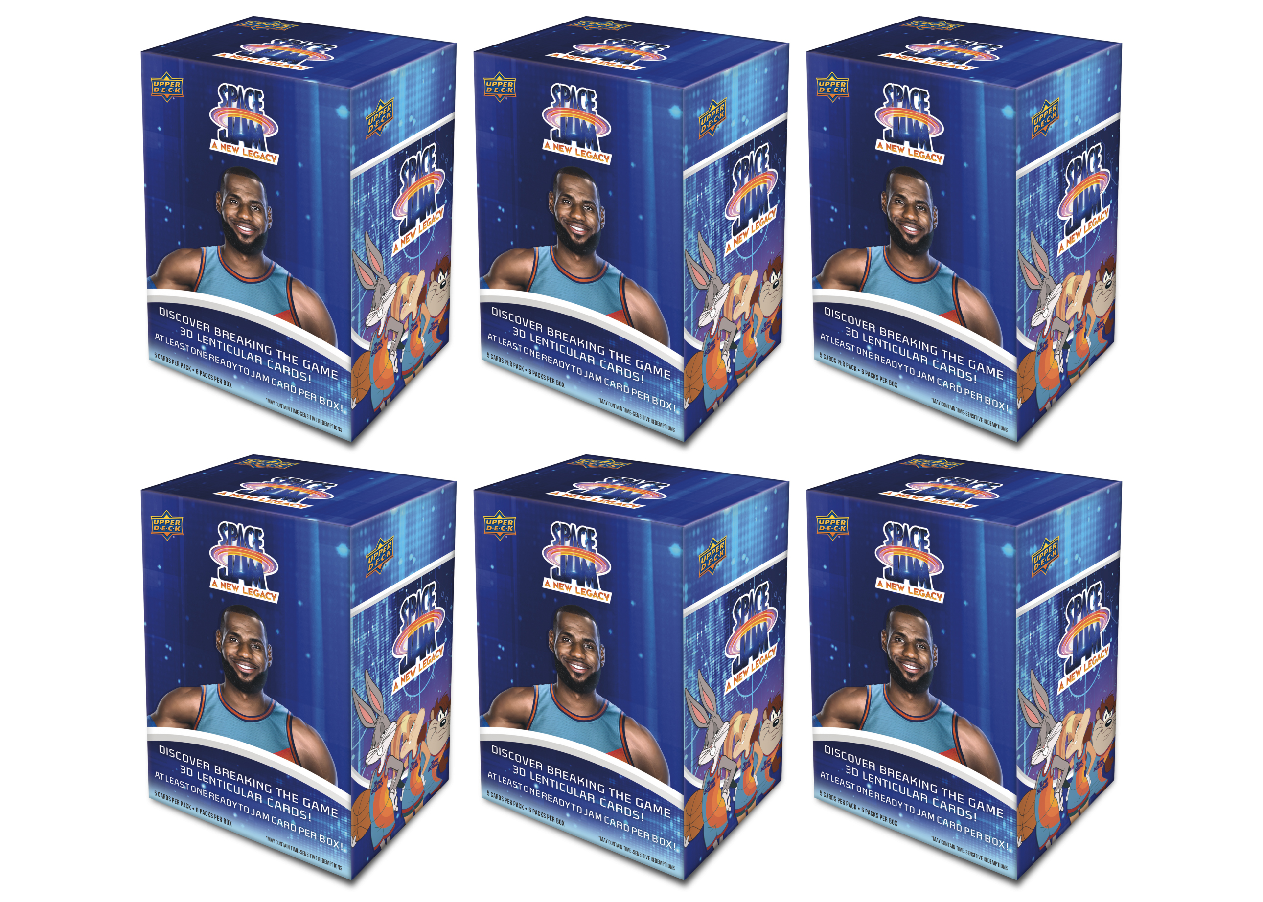 A New Legacy Basketball Blaster Box Factory Sealed 2021 Upper Deck Space Jam 2 