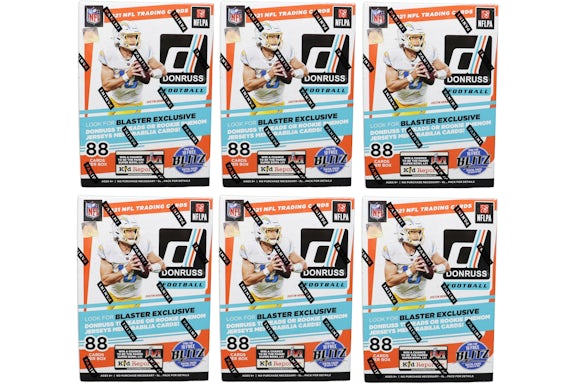 2021 Panini Donruss Football Blaster Box (Holo Parallel) 6x Lote