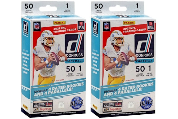 2021 Panini Donruss Fußball Kleiderbügel Box 2x Los