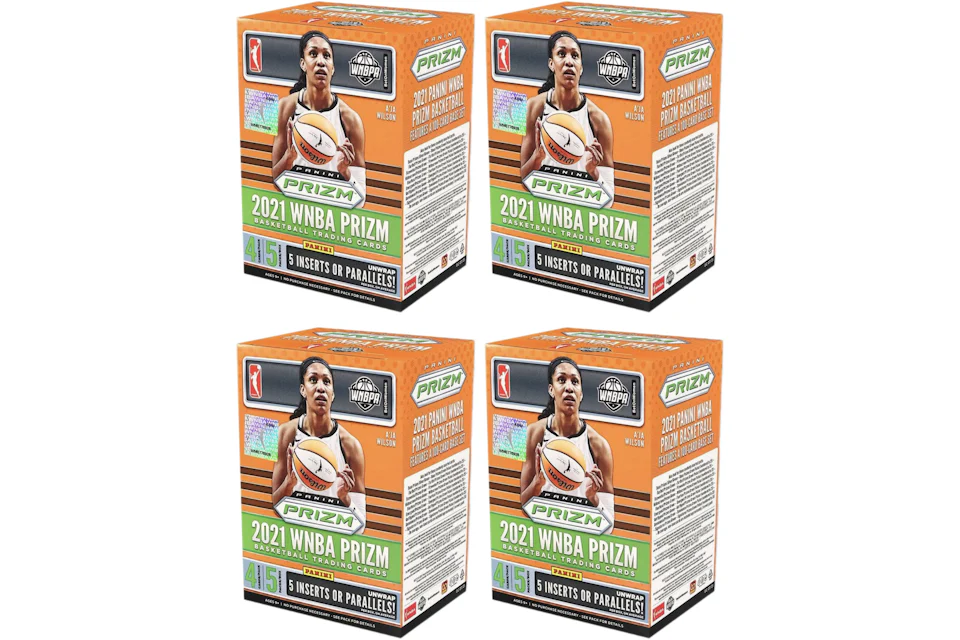 2021 Panini Prizm WNBA Basketball Blaster Box 4x Lot