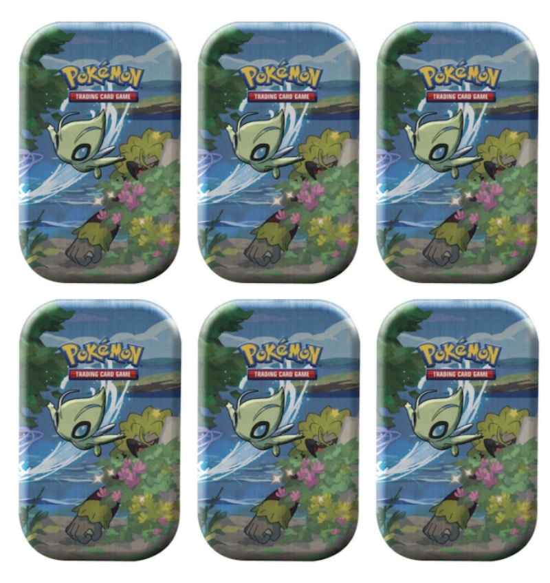 Celebi Shining Fates Mini Tin *NEW* FACTORY SEALED Pokemon TCG 