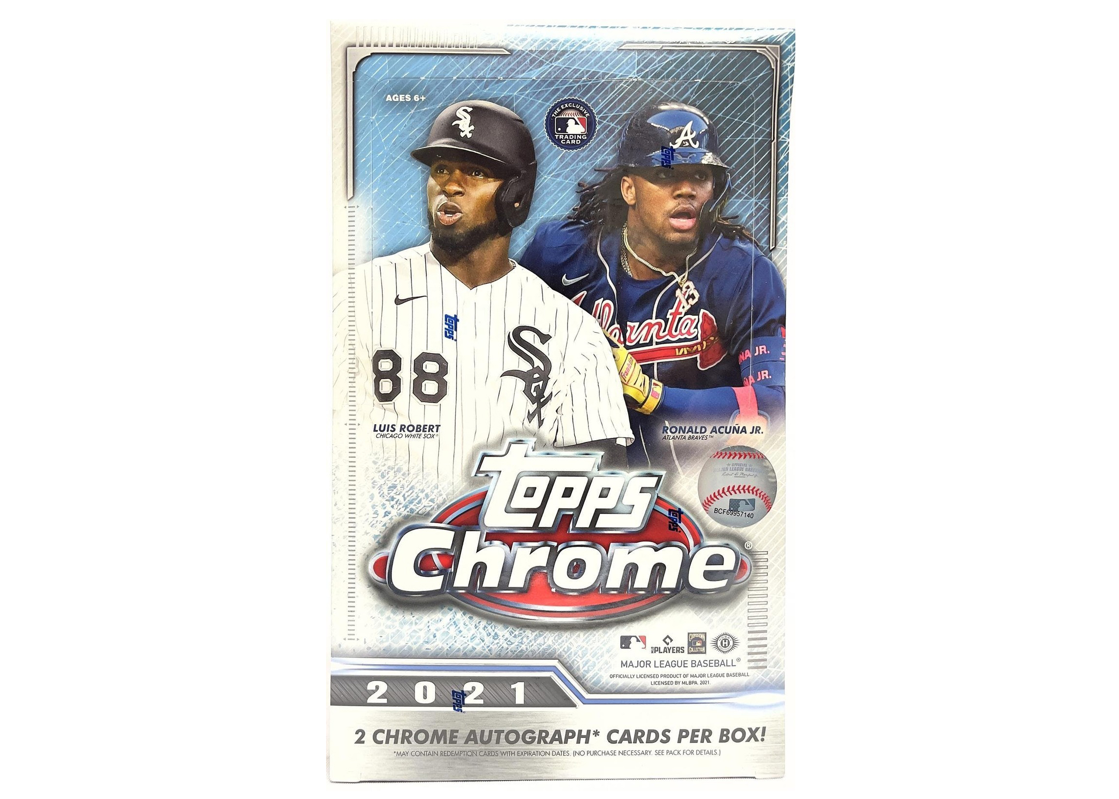 2021 Topps Chrome Baseball Hobby Box (Chrome Autographs)
