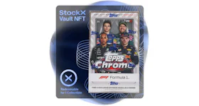 StockX Vault NFT 2021 Topps Chrome Formula 1 Racing Hobby Lite Box Vaulted Goods
