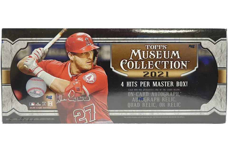 2021 Topps Museum Collection Baseball Hobby Box
