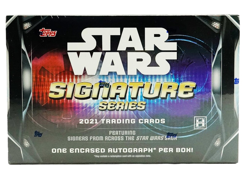 2021 Topps Star Wars Signature Series Hobby Box - 2021 - US