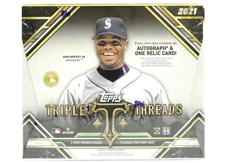 2021 Topps Triple Threads Baseball Hobby Box - 2021 - US