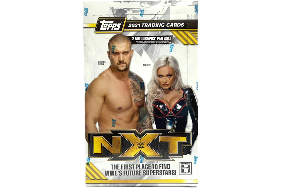 2021 Topps WWE NXT Wrestling Hobby Box