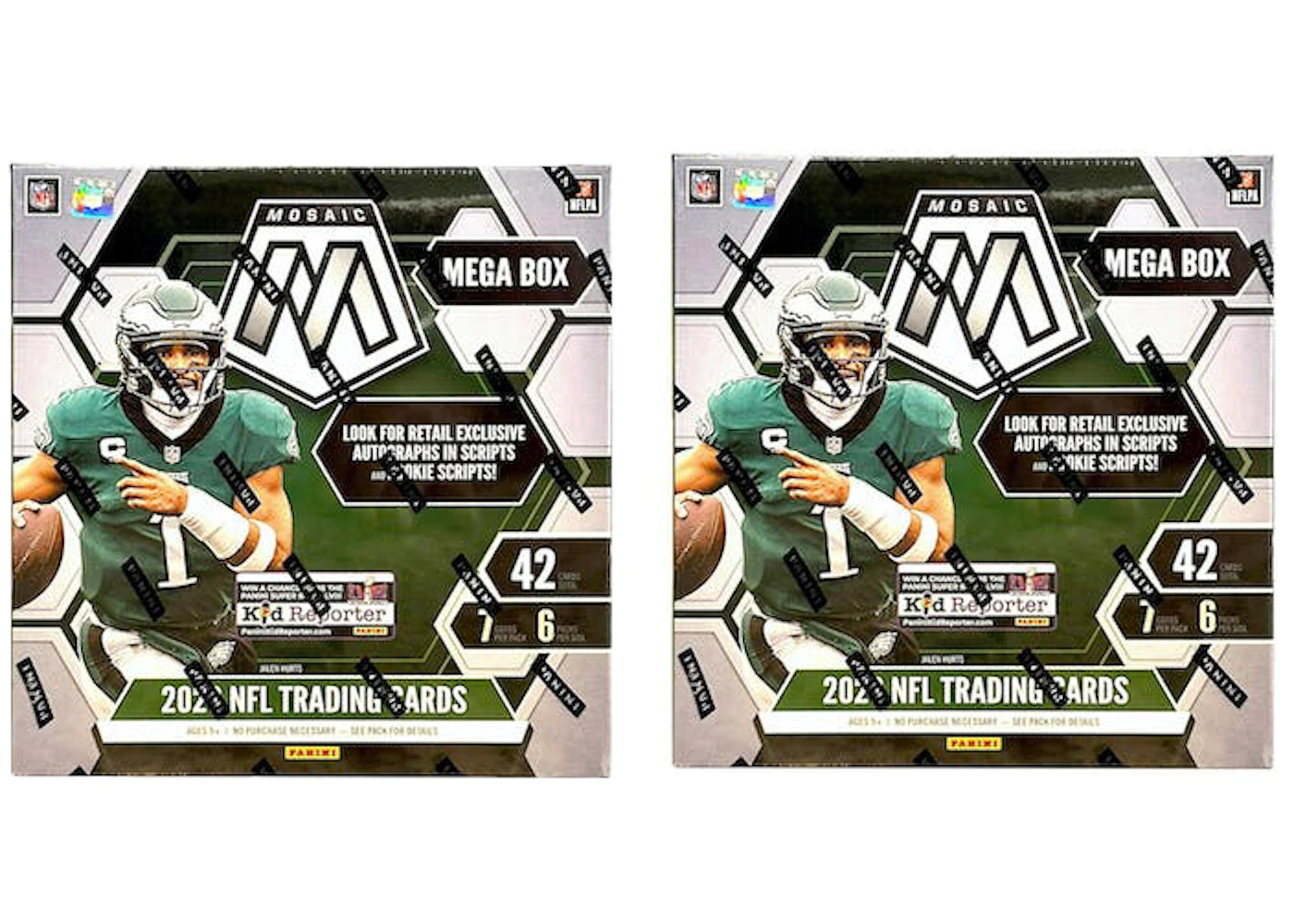 20222023 Panini Mosaic Football Mega Box 2x Lot 20222023 GB
