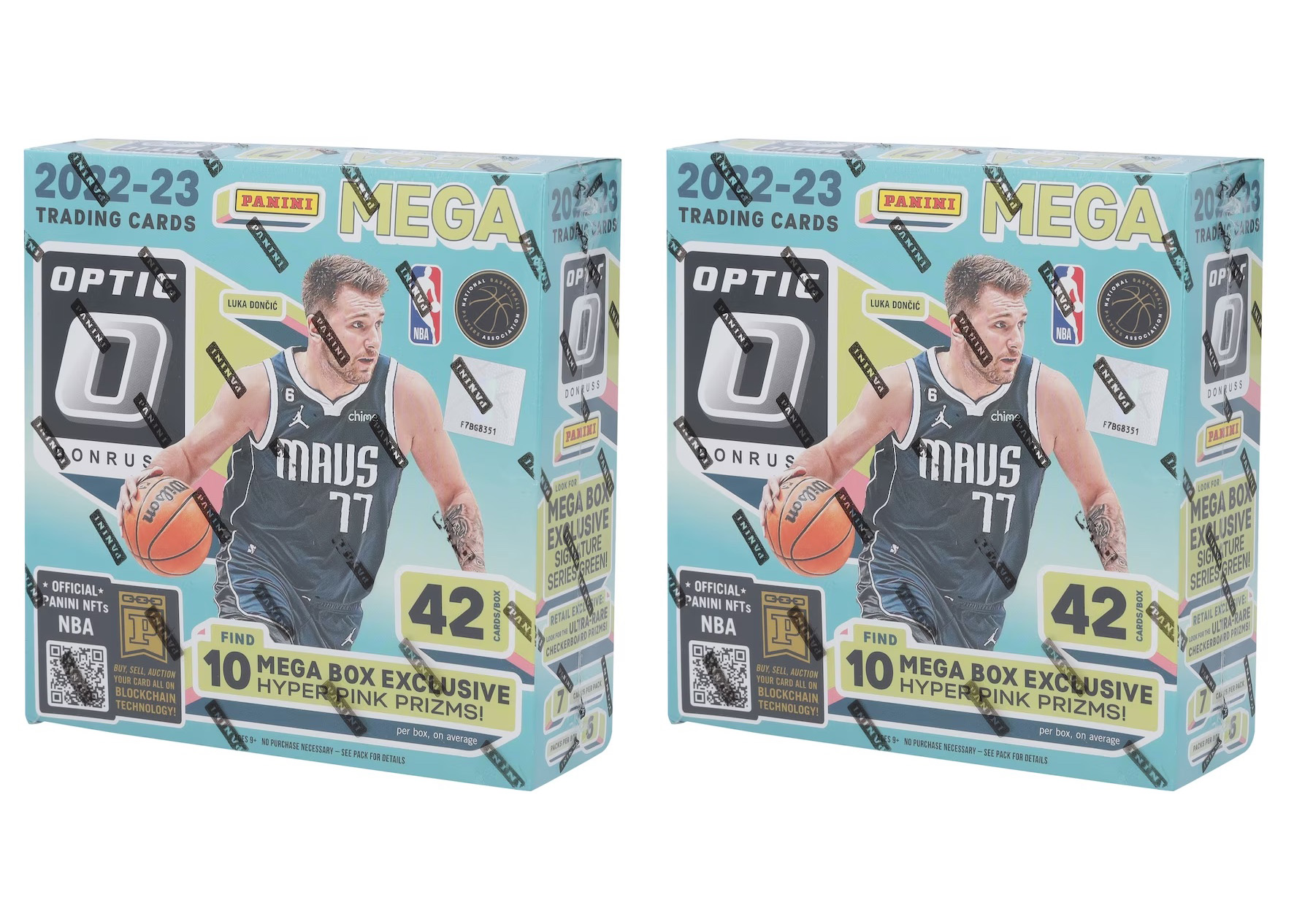 2023 Panini Donruss Optic Basketball Mega Box (Hyper Parallels) 2x 
