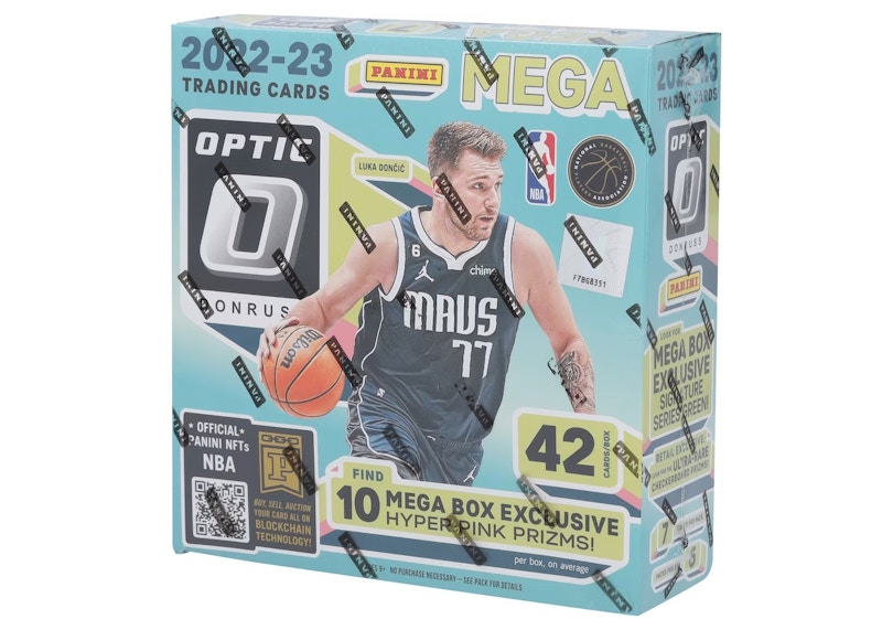 2022-23 Panini Donruss Optic Basketball Mega Box (Hyper Pink Prizms)