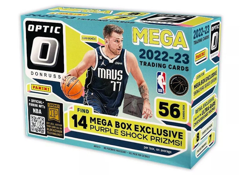 2022-23 Panini Donruss Optic Basketball Mega Box (Purple Shock