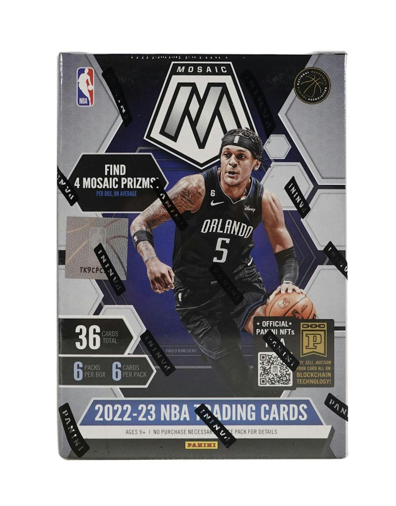 2021 Panini Mosaic NBA Basketball Sports sale Trading Cards Mega Box Lot 2x