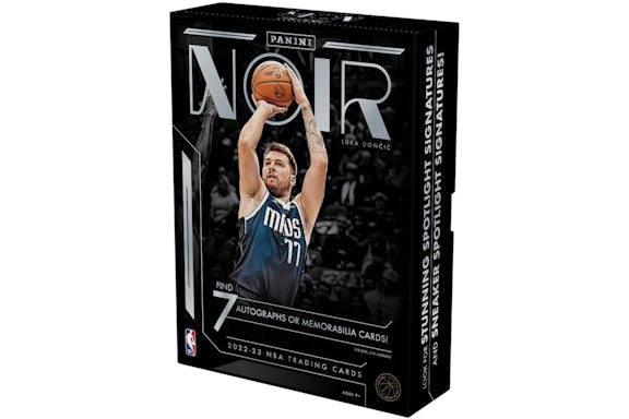 Boîte de passe-temps Panini Noir Basketball 2022-23