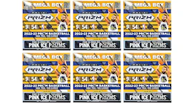 2022-23 Panini Prizm Basketball Mega Box (Pink Ice Prizms) 6x Lot