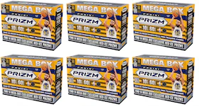 2022-23 Panini Prizm Basketball Mega Box (Red Ice Prizms) 6x Lot