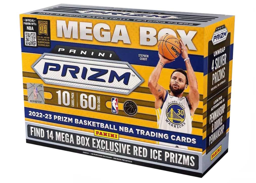 2022-23 Panini Prizm Basketball Mega Box (Red Ice Prizms) - 2022