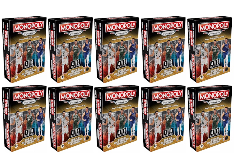 2022-23 Panini Prizm Monopoly Basketball Blaster Booster Box 10x