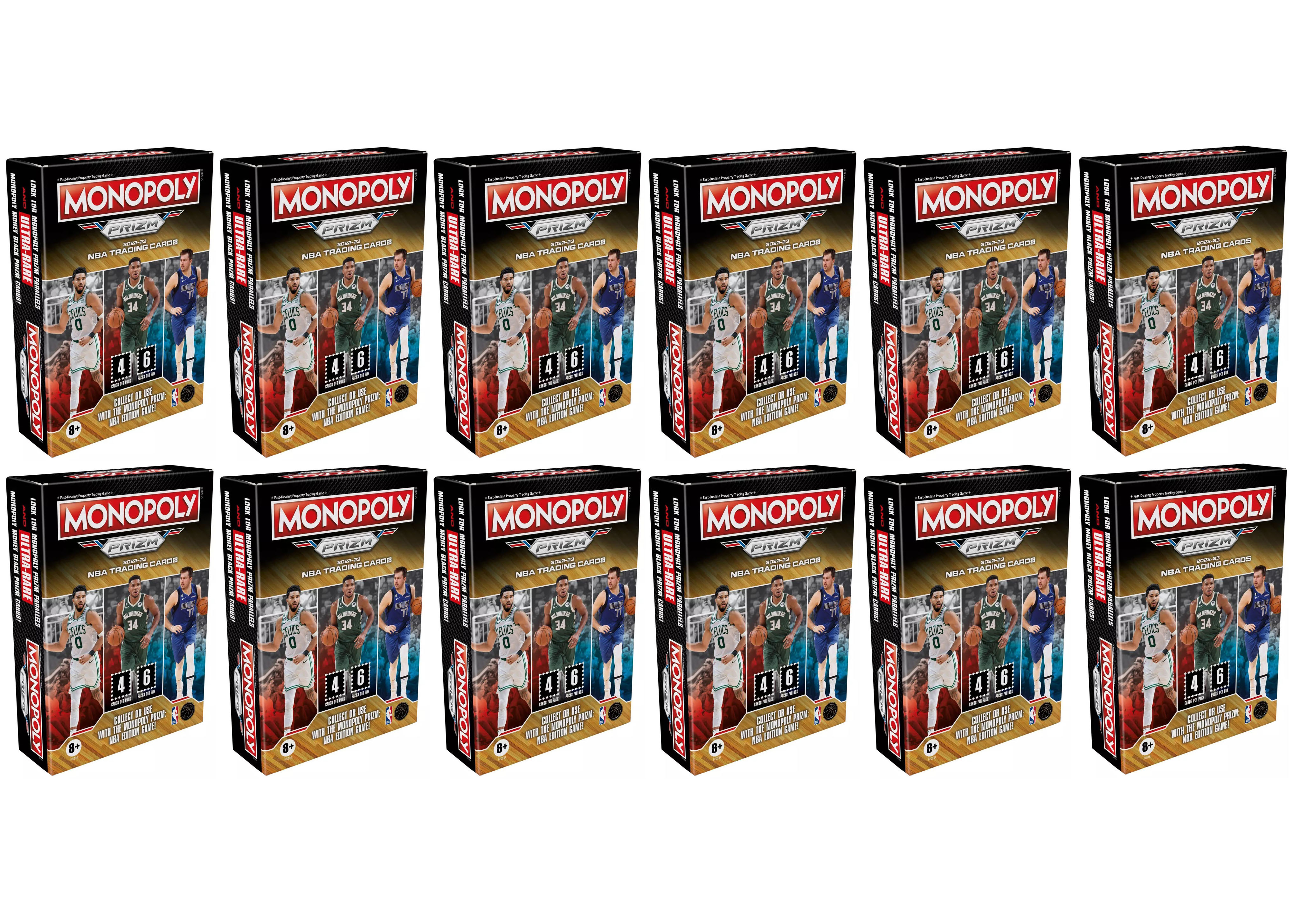 2022-23 Panini Prizm Monopoly Basketball Blaster Booster Box 12x Lot