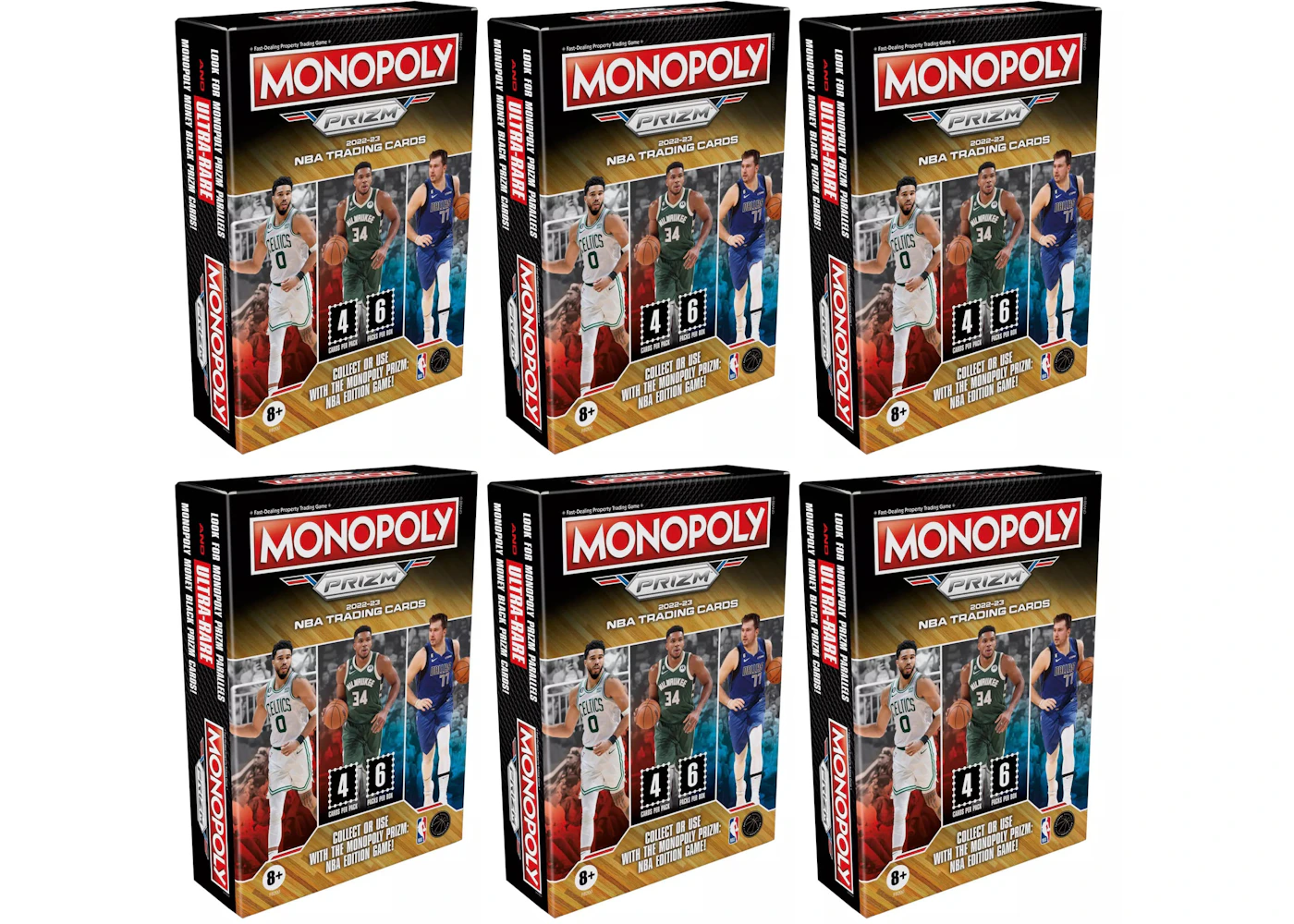 2022-23 Panini Prizm Monopoly Basketball Blaster Booster Box 6x Lot - 2022-23 - US 2022-23 Panini Prizm Monopoly Basketball Blaster Booster Box 6x Lot - 2022-23 - US