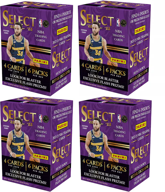 2020/21 Panini Select Basketball 6-Pack Blaster Box (Flash Prizms!)