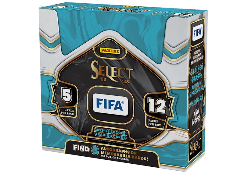 2022-23 Panini Select FIFA Soccer Hobby Box