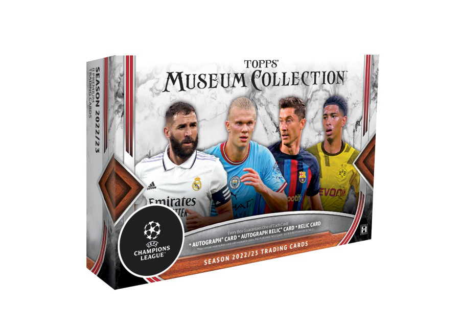 2022-23 Topps Museum Collection UEFA Champions League Hobby Box 
