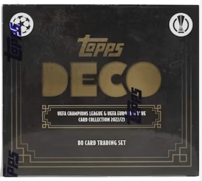 2022/23 Topps UEFA Deco FR Hobby Box