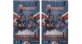2022 Bowman Baseball Hobby Box 2x Lot