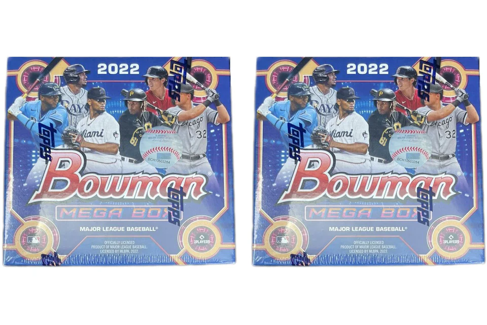 2022 Bowman Baseball Mega Box 2x Lot