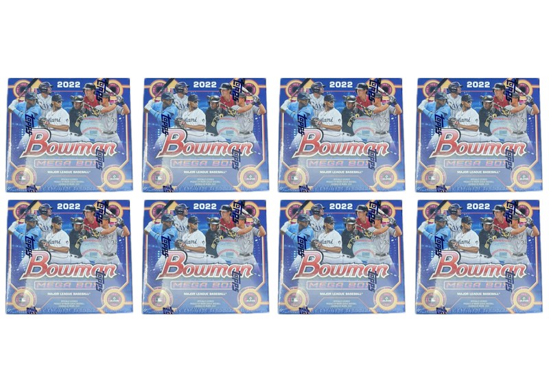Bowman Baseball Mega Box 2022, 8 x Los
