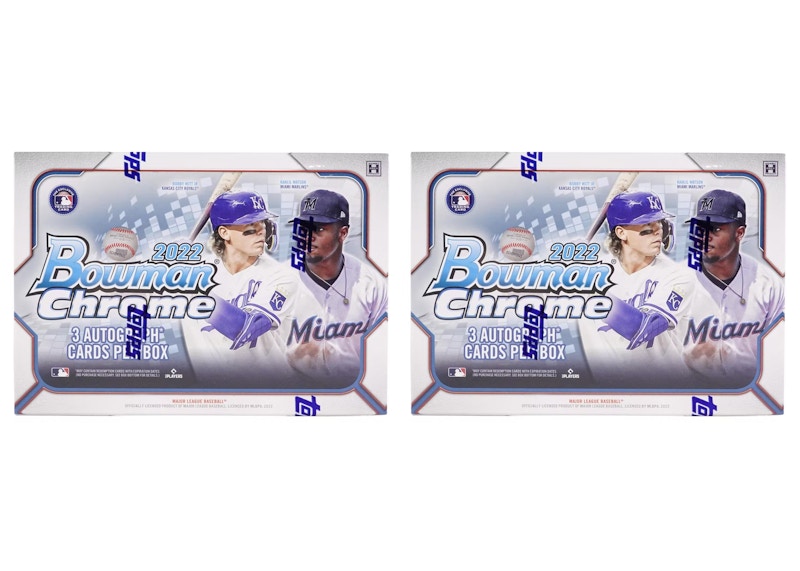 2022 Bowman Chrome Baseball HTA Choice Box 2x Lot - 2022 - JP