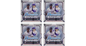 2022 Bowman Chrome Baseball Hobby Lite Box 4x Lot