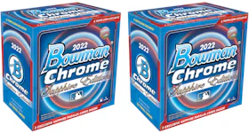 2022 Bowman Chrome Sapphire Edition Baseball Box 2x Lot