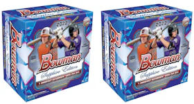 2022 Bowman Sapphire Edition Baseball Box 2x Lot